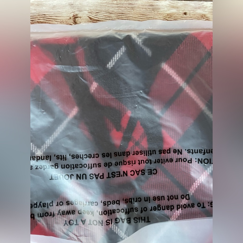 🆕 RESERVED FB BB VICTORIA'S SECRET VS TOTE BAG HOLIDAYS CHRISTMAS PLAID LARGE - Picture 5 of 8